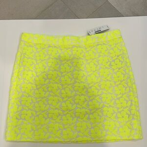 J.Crew embroidered skirt